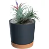 Tubo Pm Antracit Virágcserép 18Cm