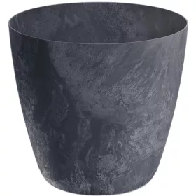 Mate Beton Hatású Virágcserép 14Cm Antracit