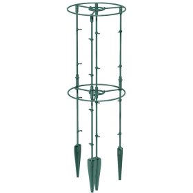   Növénytámasz Floo Támaszok 25 És 35 Cm Átmérőjű Erdei Zöld