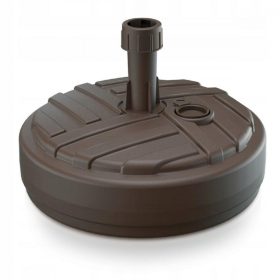 kerek napernyő talp, barna