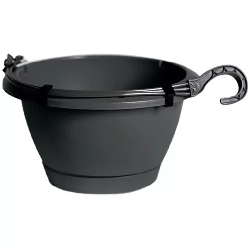 Respana Függő Virágcserép Antracit 24Cm