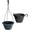 Respana Függő Virágcserép Antracit 24Cm