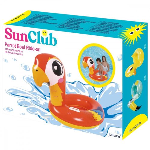 felfújható papagáj 118x75x70cm 35191