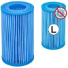 Szivattyúszűrő Antibakteriális 106X203Mm 1000Gal 3-As Típus 290726