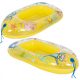 felfújható úszócsónak 112x70cm 37593 sárga
