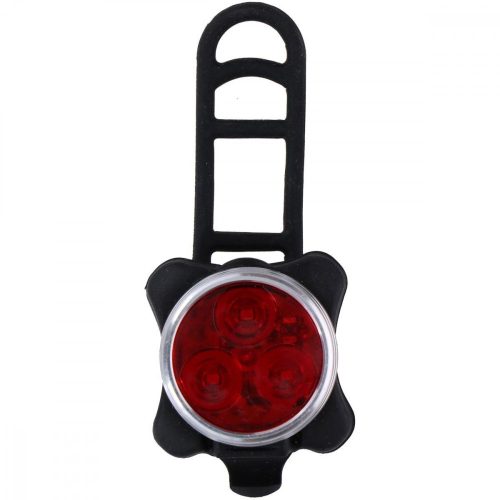 kerékpár hátsó lámpa 3 led smd dunlop usb töltés
