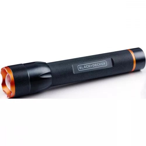 taktikai alumínium zseblámpa 6w 350lumen fekete + decker