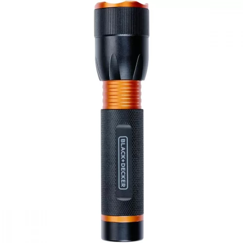 taktikai alumínium zseblámpa 10w 500lumen fekete + decker