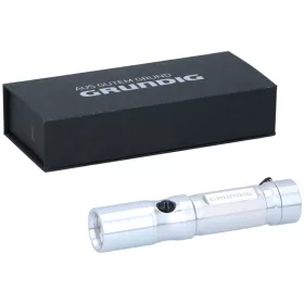 Alumínium Zseblámpa 14Cm 9 Led Ajándékdobozban