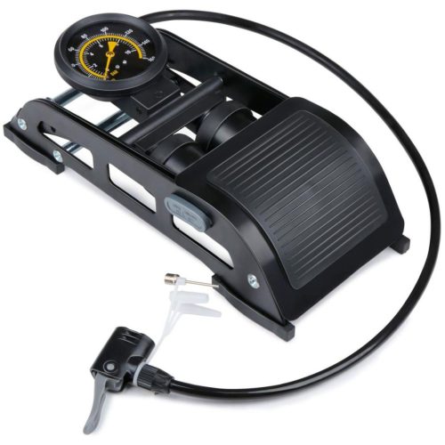 Dunlop 2 Dugattús Lábpumpa Nyomásmérővel, Kerékpárra, Autóra, Gömbre