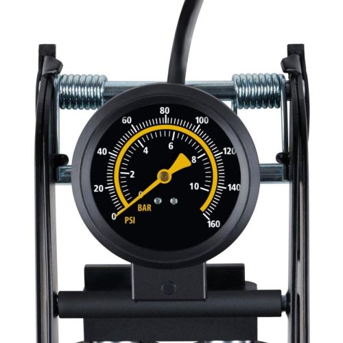 Dunlop 2 Dugattús Lábpumpa Nyomásmérővel, Kerékpárra, Autóra, Gömbre