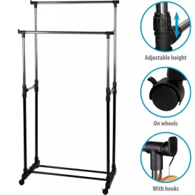 Gardrób Ruhafogas 75X42X93-158Cm Alpina