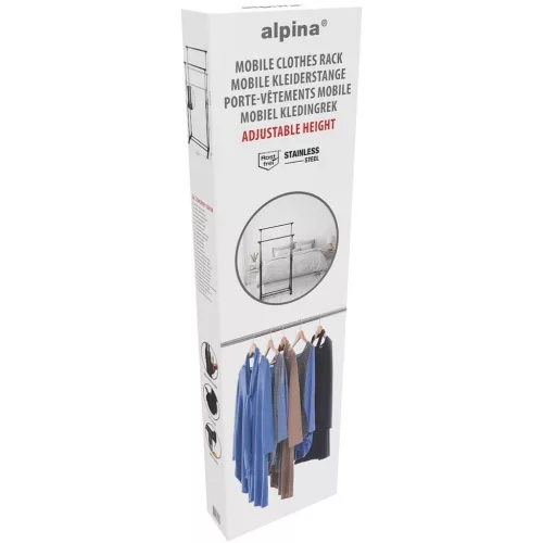 Gardrób Ruhafogas 75X42X93-158Cm Alpina