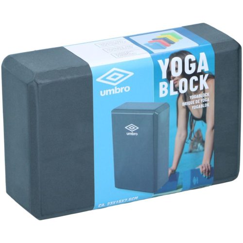 Umbro Block Cube Edzéshez Jógához, Pilateshez, Fitness, Fekete