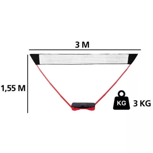 Donnay 5 Az 1-Ben Strand És Kerti Tollaslabda-Szett