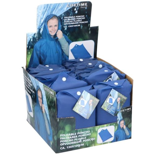 Kapucnis Esőkabát Poncho