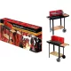 Kerti Grillkocsi 85X42X83Cm Piros