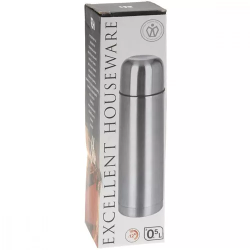 turista termosz 500ml ezüst