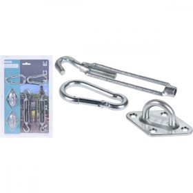   rögzítő horog készlet, függőágy, ponyva felakasztására