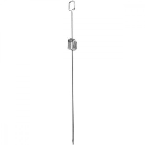 nyárs 4 db. 40,5 cm-es rozsdamentes acél