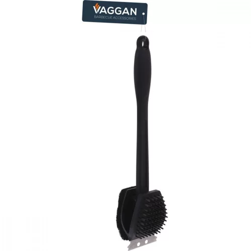 grillrácstisztító kefe 3 az 1-ben 38cm