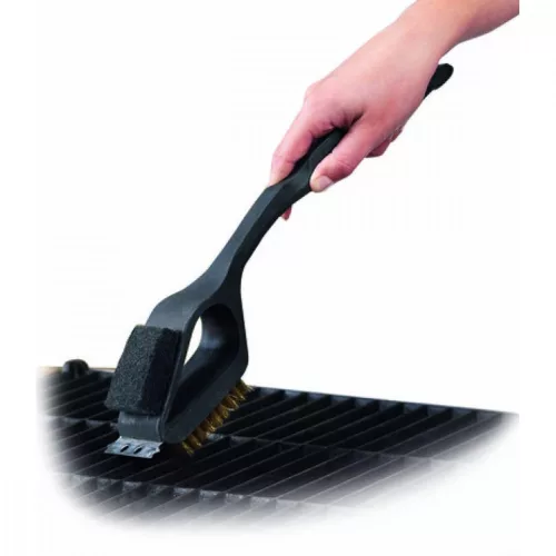 grillrácstisztító kefe 3 az 1-ben 38cm