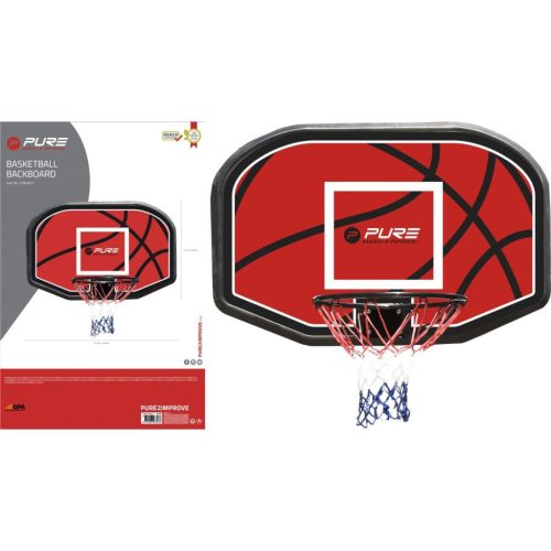 Kosárlabda Palánk 110X73X3Cm Peremmel 45Cm Pure 2 Improve