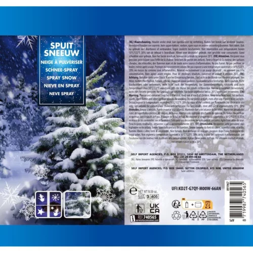 Műhó Díszítő Spray Karácsonyi Fákra 300Ml