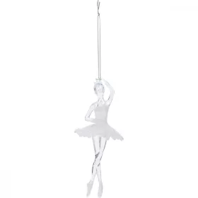 biztonságos műanyag ballerina golyó 17cm fehér