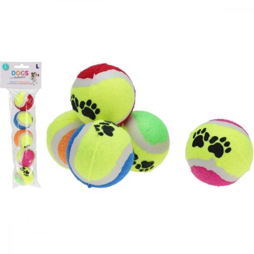 teniszlabda kutyáknak, 5 db