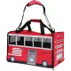 Pet Bus kutya macska szállítótáska 52x30x32,5cm piros