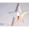Dekoratív Csillag Led Világítással 35 Cm Fehér