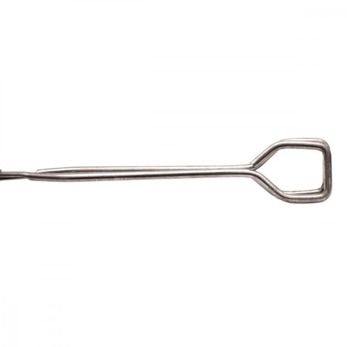 grillcsipesz hosszú 27cm ezüst