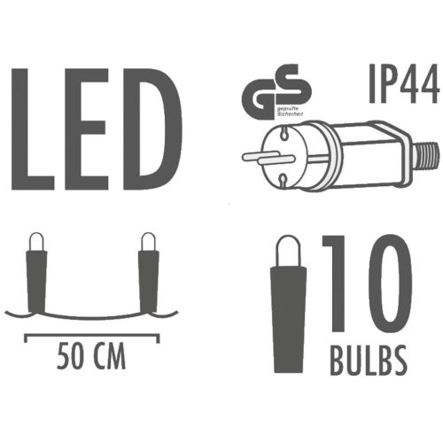 Kerti Parti Világítás 10 Led Edison