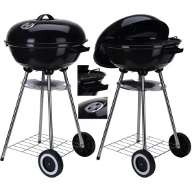 Kerti Grill Gömb Alakú Rex, Acél, Átmérő: 46 Cm