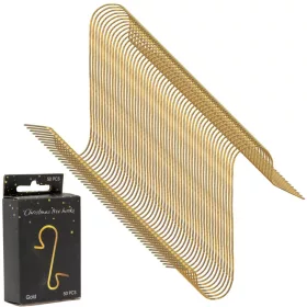 Fém Horgokok Golyókhoz 50 Db Arany