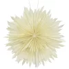 3D Dekoratív Papír Csillag 50Cm Fehér