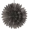 Dekoratív Függő Papír Csillag 3D 50Cm Szürke
