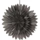 Dekoratív Függő Papír Csillag 3D 50Cm Szürke