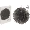 Dekoratív Függő Papír Csillag 3D 50Cm Szürke