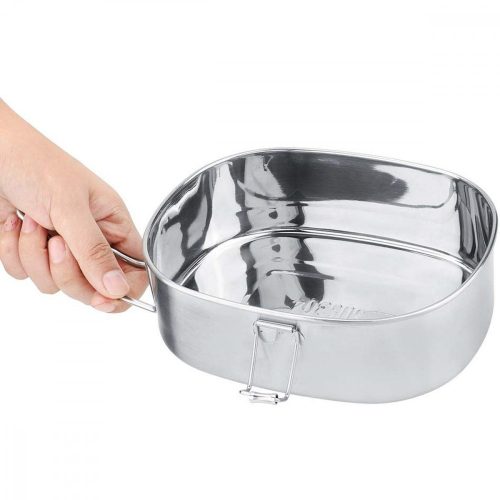 lunchbox rozsdamentes acél redcliffs ebéddoboz, két doboz 1 fefél