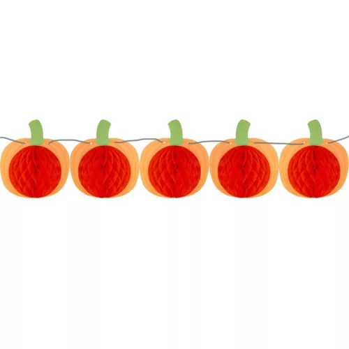 Halloween Tök Dekoratív Füzér