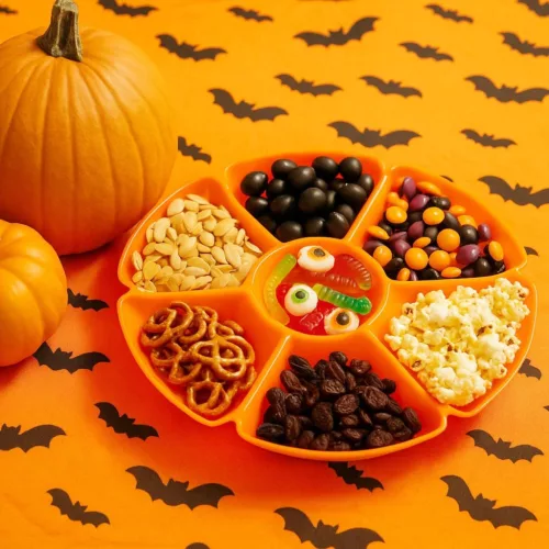 Halloween Uzsonnástálca Átmérője 30 Cm