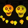 Halloween Koponyafüzér 10 Led
