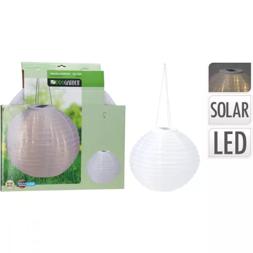 napelemes lampion 40cm 12led