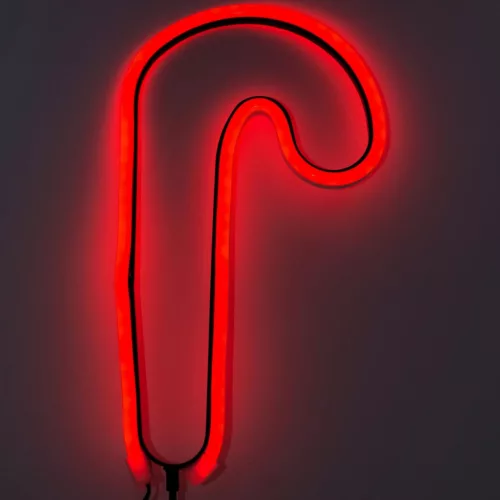 Neon Karácsonyi Gyertya 79 Led-Es Elemmel Működő 12,5X93,5Cm Luca