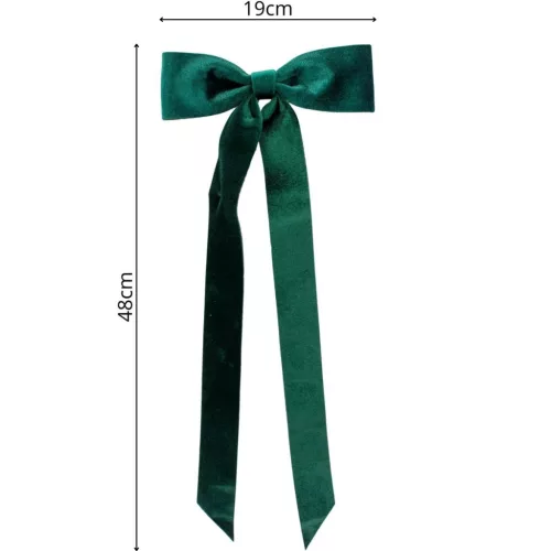 Zöld Dekoratív Masni 2X19X48Cm 4 Db Csillámból