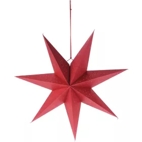 Dekoratív Papírcsillag 60Cm Piros