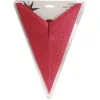Dekoratív Papírcsillag 60Cm Piros