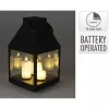 Adventi Lámpás Roraty Led 25Cm 3 Gyertya